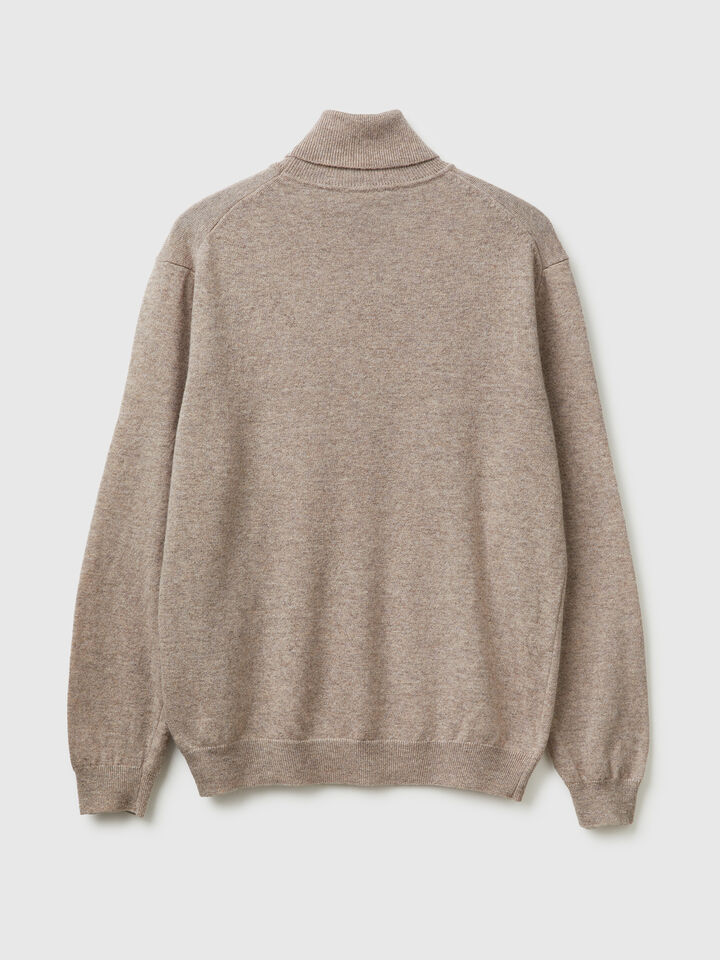 TURTLE NECK SWEATER Men image number 6